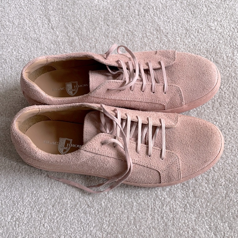 Black Brown 1826 Armstrong suede shoes